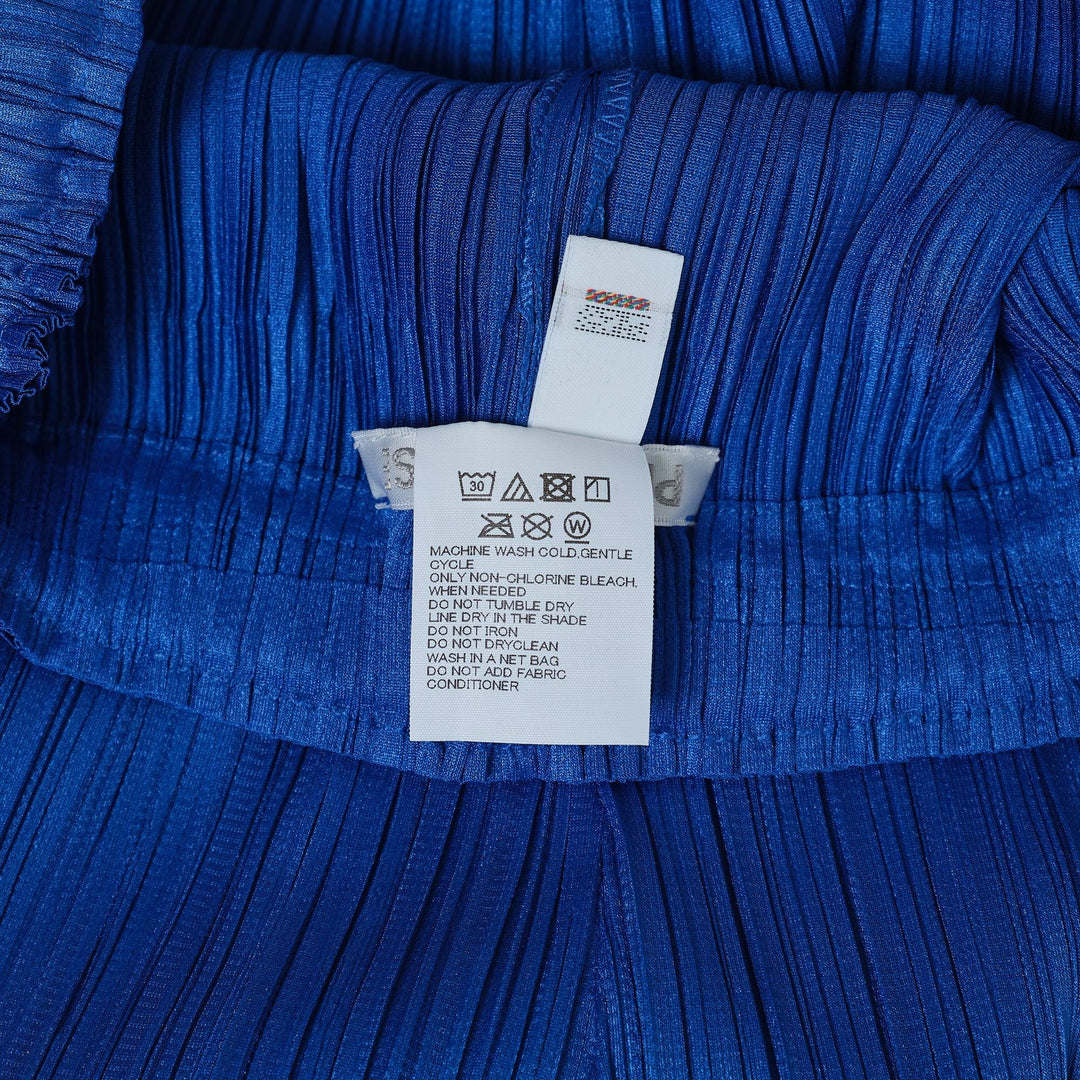 Club21 - PLEATS PLEASE ISSEY MIYAKE - Monthly Colors : Aug Wide Leg Pants - PLEATED PANTS - Blue