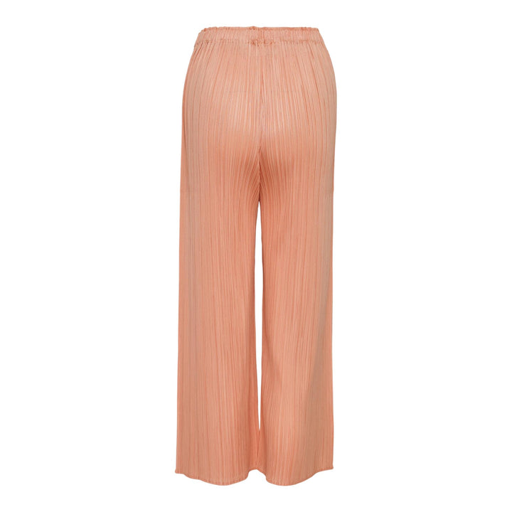 Club21 - PLEATS PLEASE ISSEY MIYAKE - Monthly Colors : Aug Wide Leg Pants - PLEATED PANTS - Coral Orange