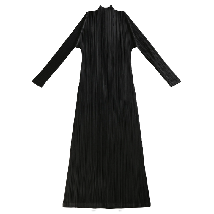 PLEATS_PLEASE_ISSEY_MIYAKE_Monthly_Colors_January_Dress_Black