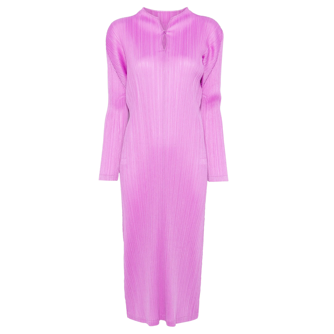 PLEATS_PLEASE_ISSEY_MIYAKE_Monthly_Colors_January_Dress_Purple