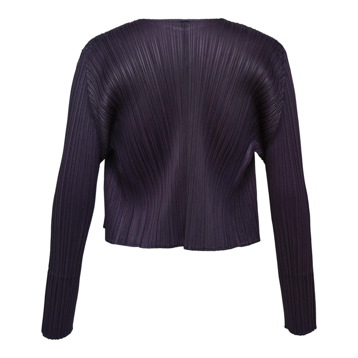 Club21 - PLEATS PLEASE ISSEY MIYAKE - Monthly Colors: July Cardigan - PLEATED CARDIGANS - Dark Gray