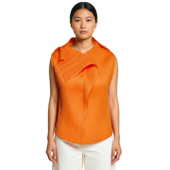 Club21 - PLEATS PLEASE ISSEY MIYAKE - Monthly Colors: July Shirt - PLEATED TOPS - Orange