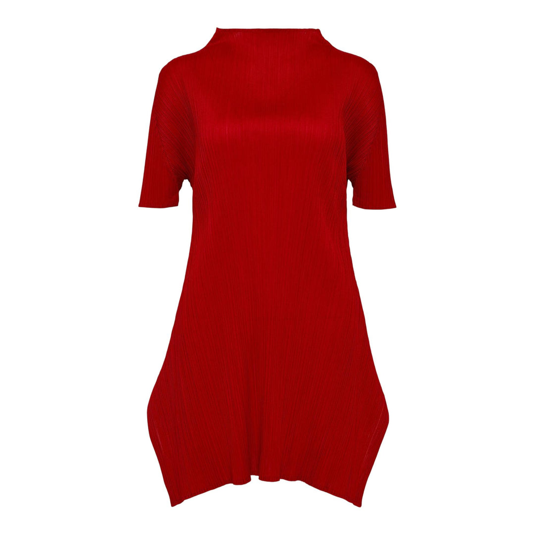 Club21 - PLEATS PLEASE ISSEY MIYAKE - Monthly Colors: July Tunique - PLEATED TUNICS - Bright Red