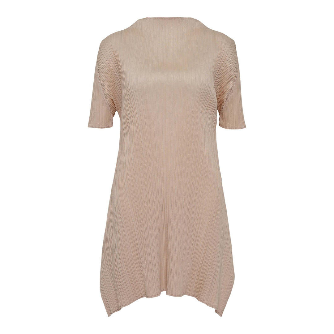 Club21 - PLEATS PLEASE ISSEY MIYAKE - Monthly Colors: July Tunique - PLEATED TUNICS - Light Beige