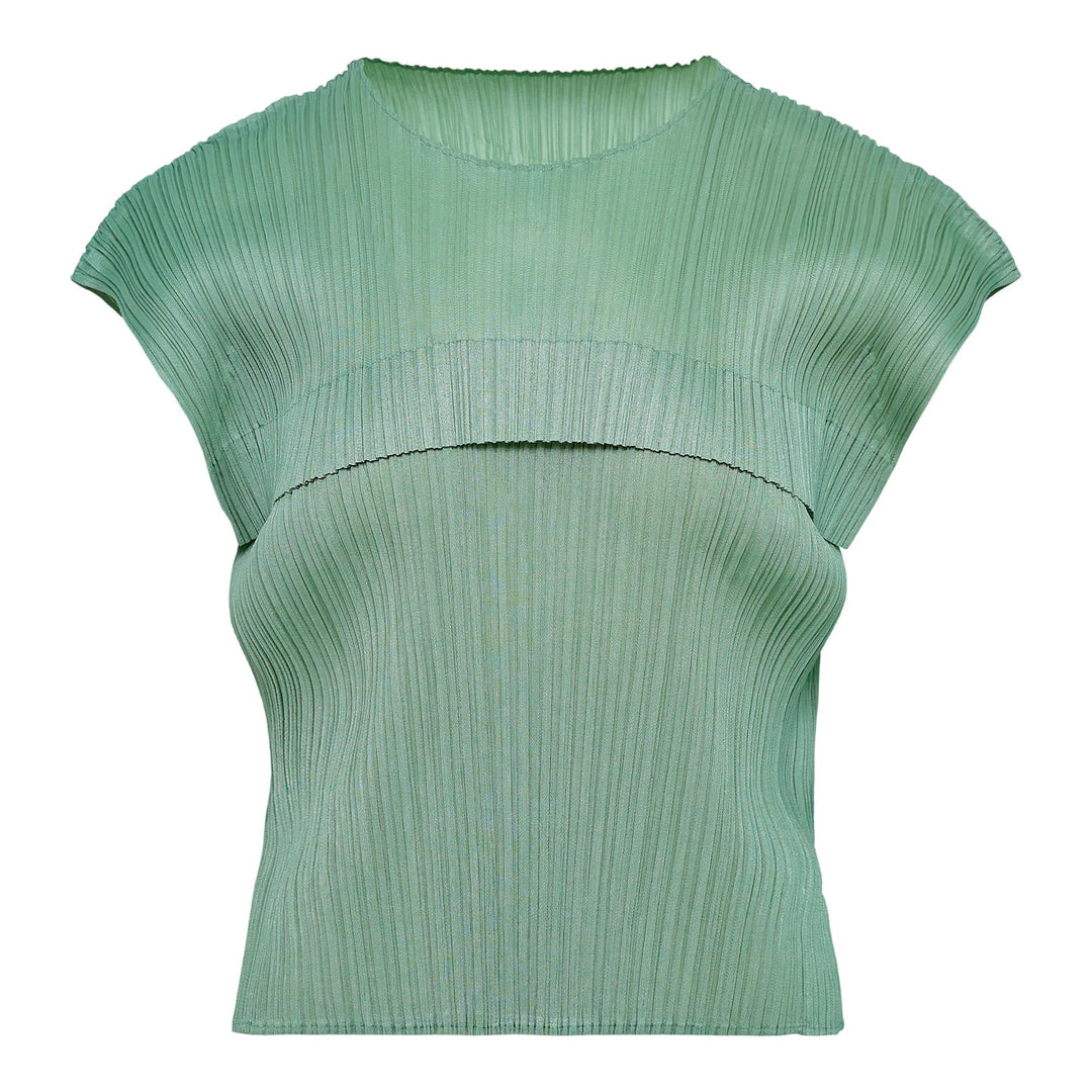 Club21 - PLEATS PLEASE ISSEY MIYAKE - Monthly Colors : June Shirt - PLEATED TOPS - Pastel Green
