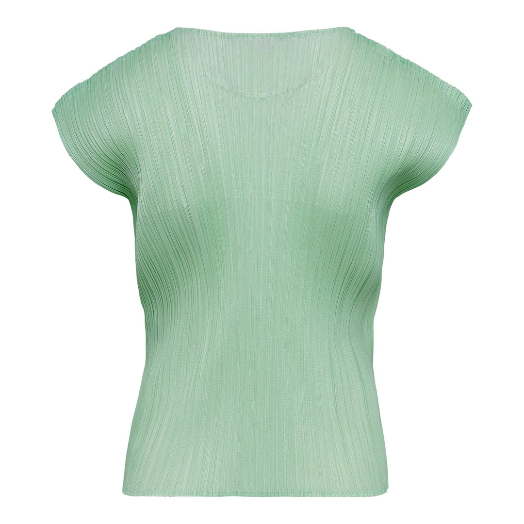 Club21 - PLEATS PLEASE ISSEY MIYAKE - Monthly Colors : June Shirt - PLEATED TOPS - White Green