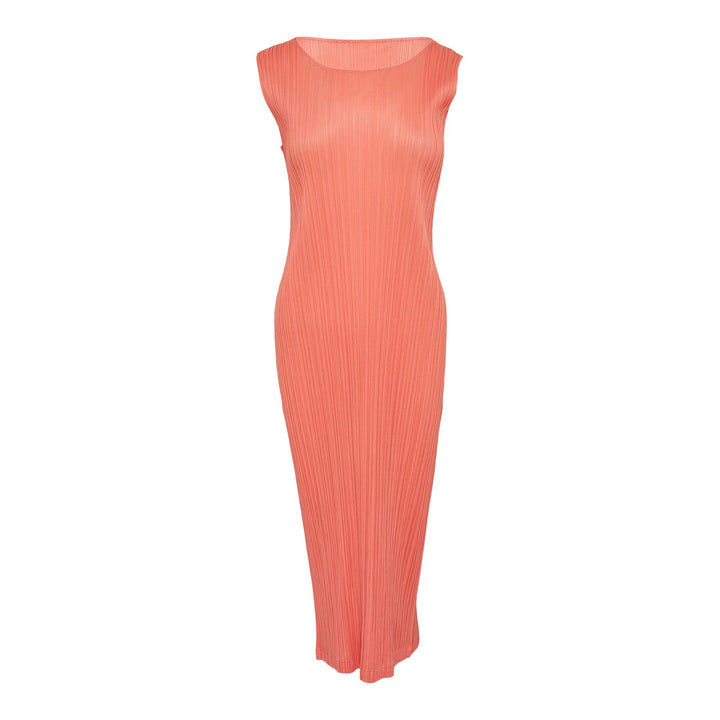 Club21 - PLEATS PLEASE ISSEY MIYAKE - Monthly Colors: May Dress - PLEATED DRESSES - Coral Orange