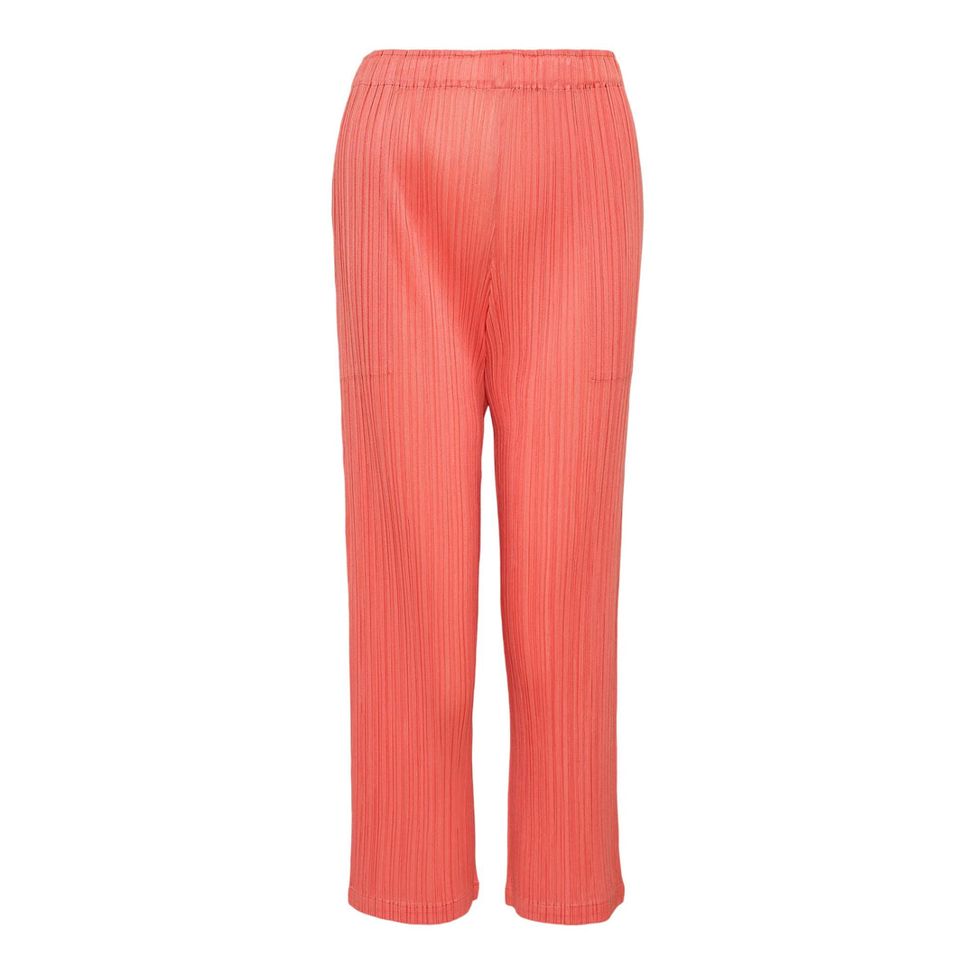 Club21 - PLEATS PLEASE ISSEY MIYAKE - Monthly Colors : May Pants - PLEATED PANTS - Coral Orange