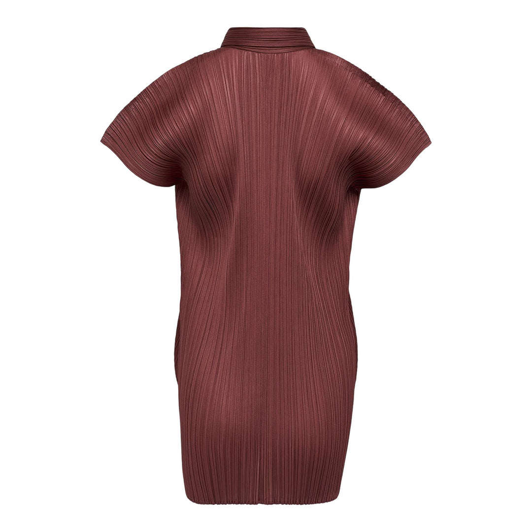 Club21 - PLEATS PLEASE ISSEY MIYAKE - Monthly Colors : May Shirt - PLEATED CARDIGANS - Terracotta