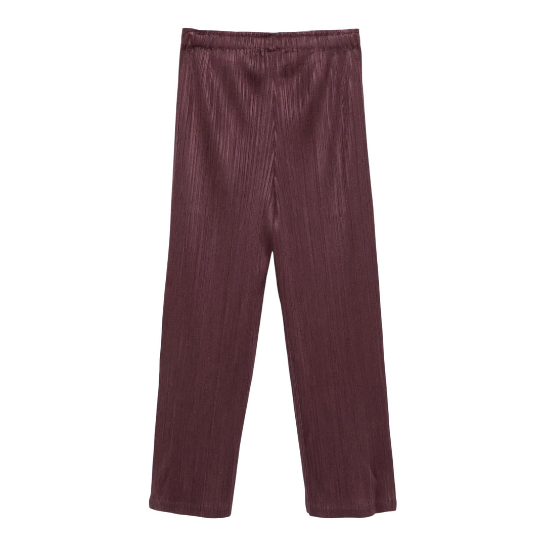 Club21 - PLEATS PLEASE ISSEY MIYAKE - Monthly Colors : September Pants - PLEATED PANTS - Red