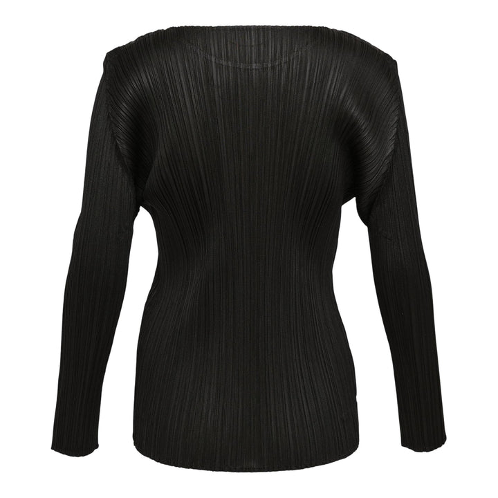 Club21 - PLEATS PLEASE ISSEY MIYAKE - Monthly Colors: September Round Neck Shirt - PLEATED TOPS - Black