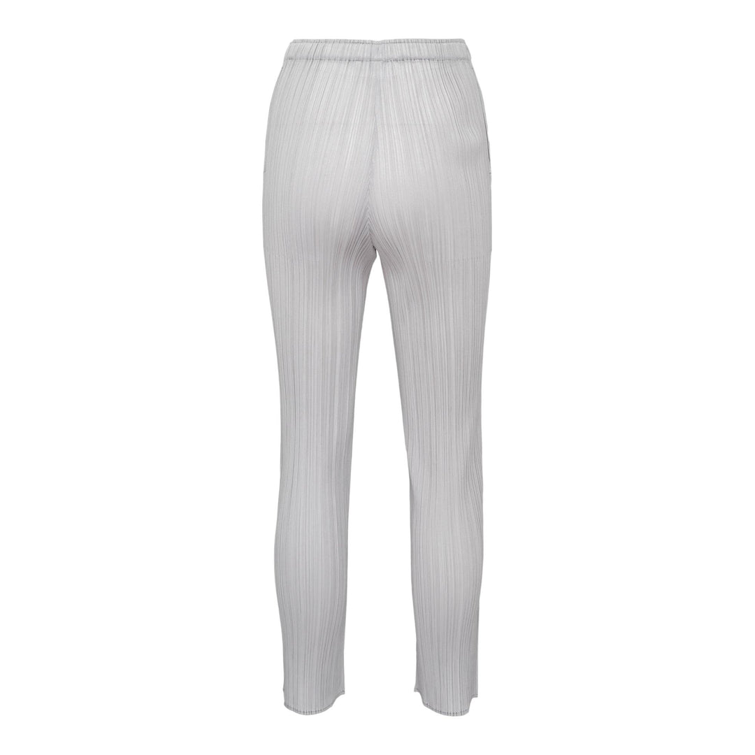 Club21 - PLEATS PLEASE ISSEY MIYAKE - Monthly Colors: September Slim Pants - PLEATED PANTS - Light Gray