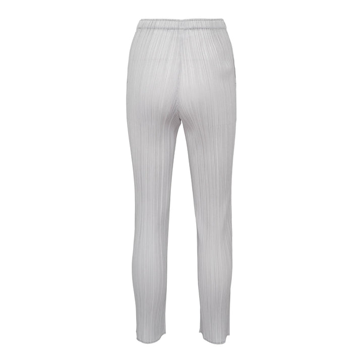 Club21 - PLEATS PLEASE ISSEY MIYAKE - Monthly Colors: September Slim Pants - PLEATED PANTS - Light Gray