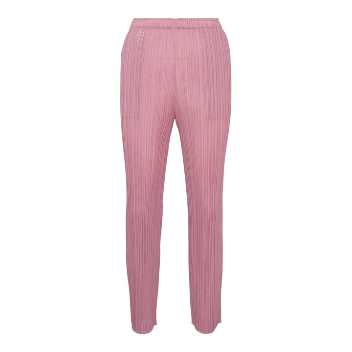 Club21 - PLEATS PLEASE ISSEY MIYAKE - Monthly Colors: September Slim Pants - PLEATED PANTS - Rose Pink