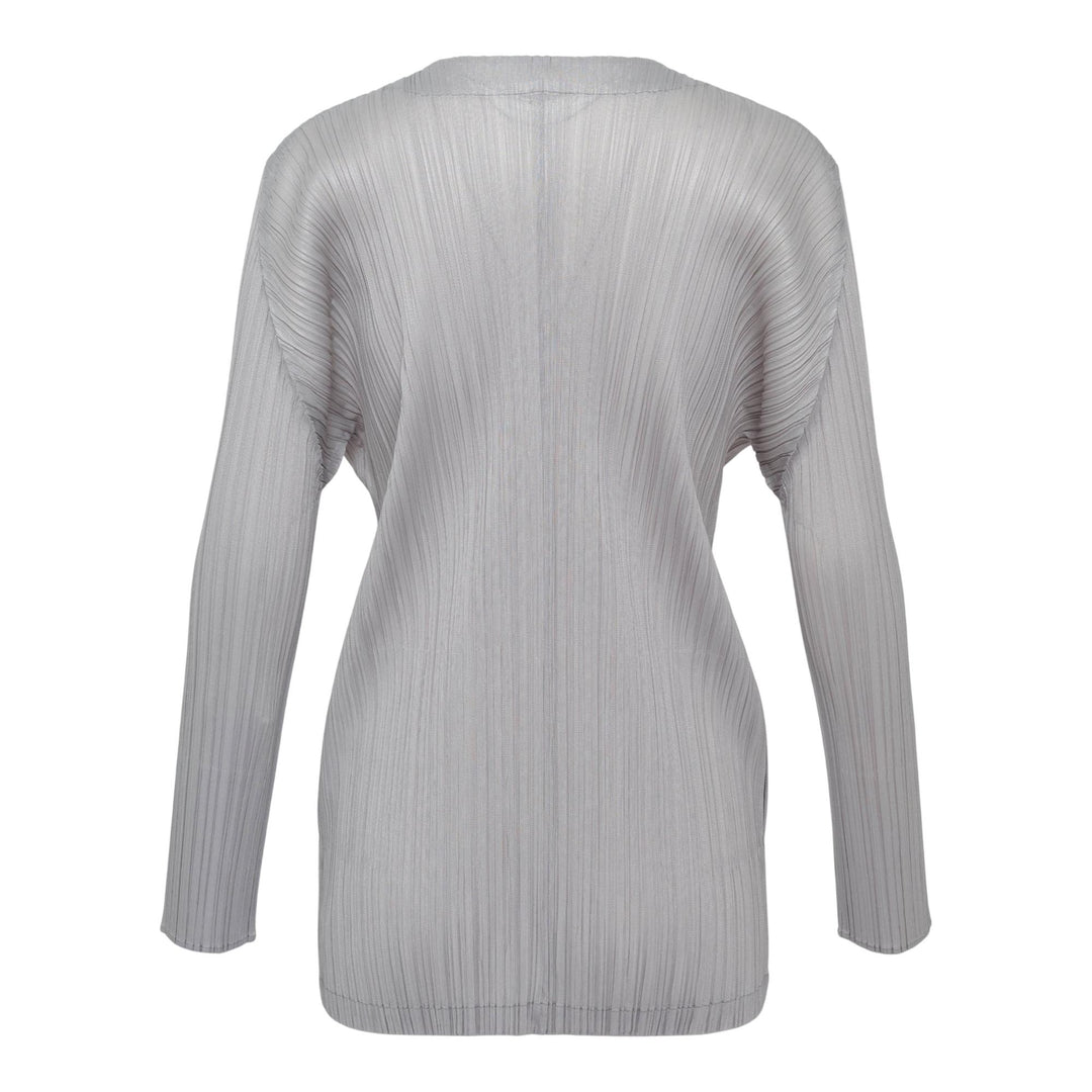 Club21 - PLEATS PLEASE ISSEY MIYAKE - Monthly Colors : September Zip Blouse - PLEATED BLOUSONS - Light Gray