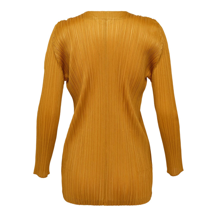 Club21 - PLEATS PLEASE ISSEY MIYAKE - Monthly Colors : September Zip Blouse - PLEATED BLOUSONS - Ocher