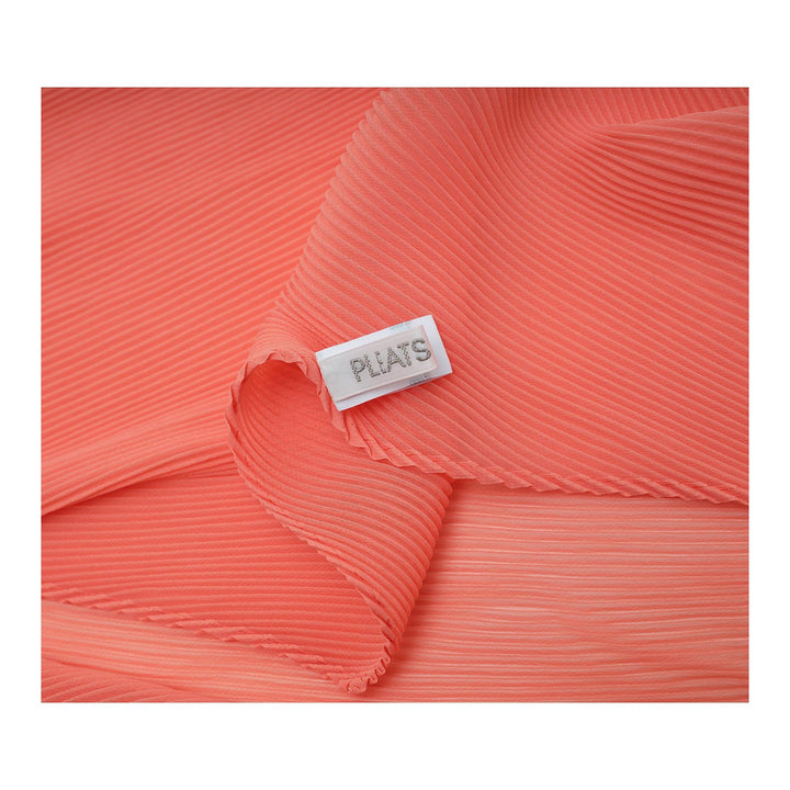 Club21 - PLEATS PLEASE ISSEY MIYAKE - Monthly Scarf May Stole - SCARVES - Coral Orange