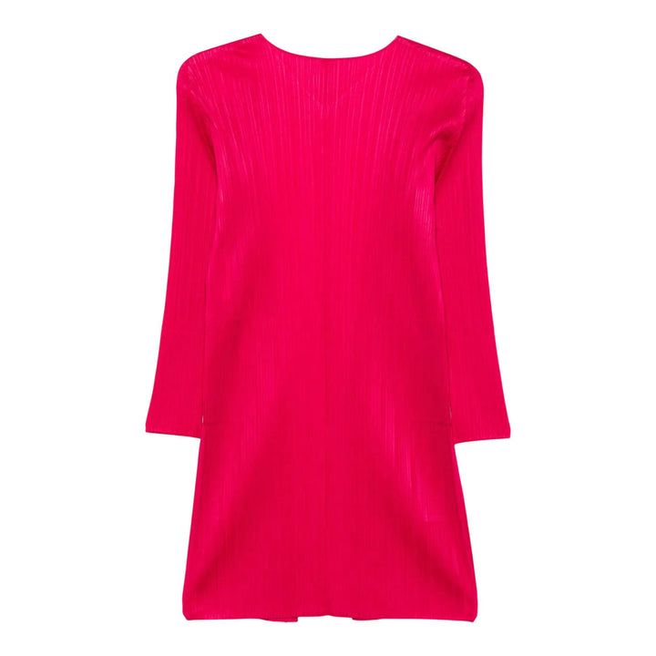 Club21 - PLEATS PLEASE ISSEY MIYAKE - New Colorful Basics 4 Coat - PLEATED COATS - Carmine