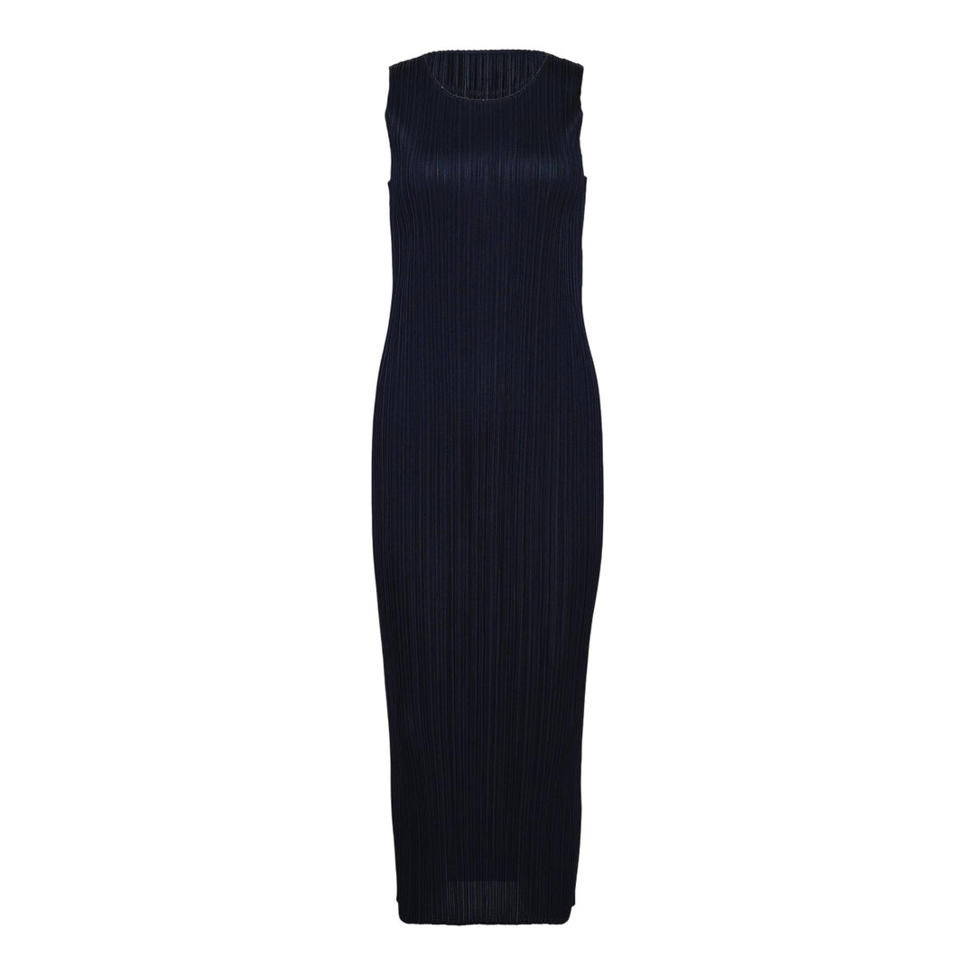 Club21 - PLEATS PLEASE ISSEY MIYAKE - New Colorful Basics 4 Dress - PLEATED DRESSES - Navy