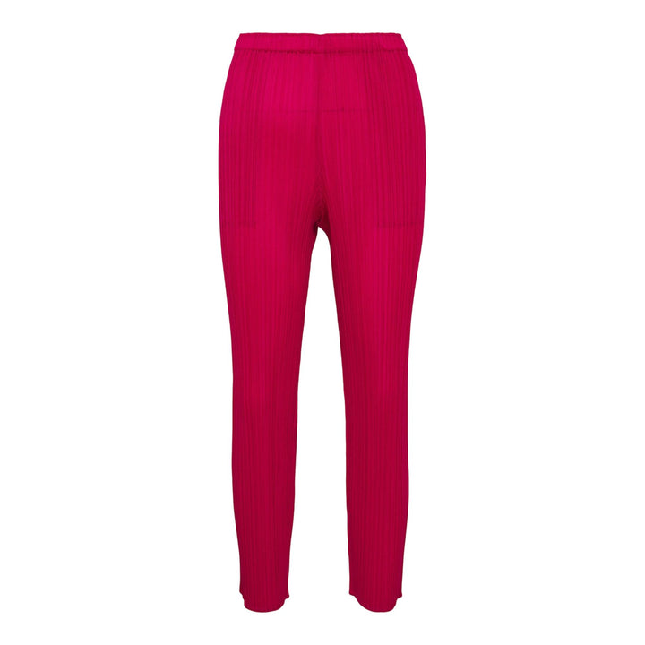 Club21 - PLEATS PLEASE ISSEY MIYAKE - New Colorful Basics 4 Pants - PLEATED PANTS - Carmine
