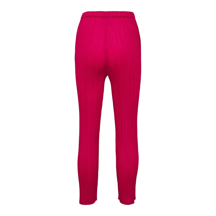 Club21 - PLEATS PLEASE ISSEY MIYAKE - New Colorful Basics 4 Pants - PLEATED PANTS - Carmine