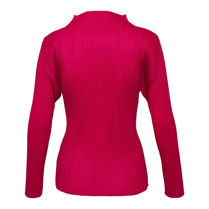 Club21 - PLEATS PLEASE ISSEY MIYAKE - New Colorful Basics 4 Shirt - PLEATED TOPS - Carmine