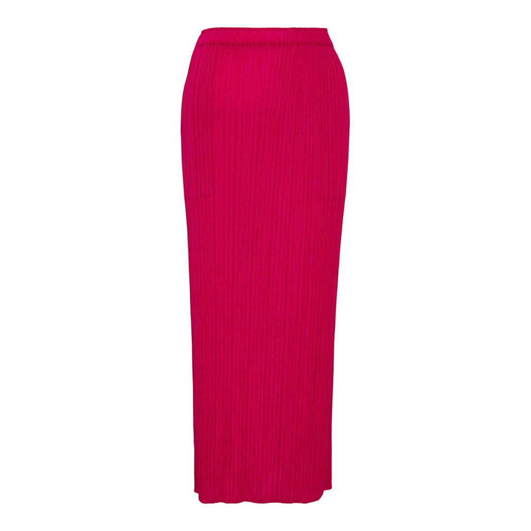 Club21 - PLEATS PLEASE ISSEY MIYAKE - New Colorful Basics 4 Skirt - PLEATED SKIRTS - Carmine