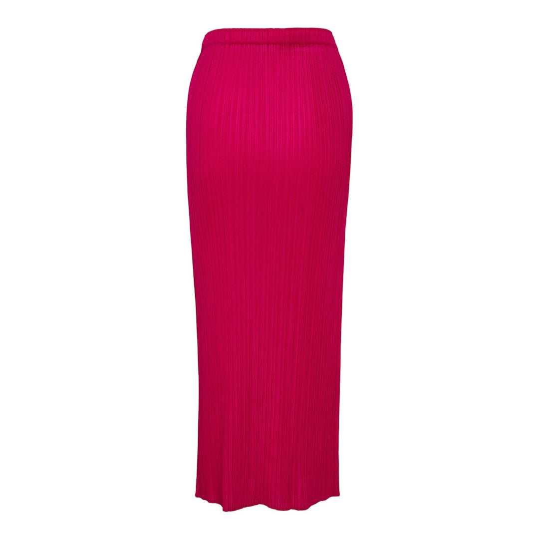 Club21 - PLEATS PLEASE ISSEY MIYAKE - New Colorful Basics 4 Skirt - PLEATED SKIRTS - Carmine