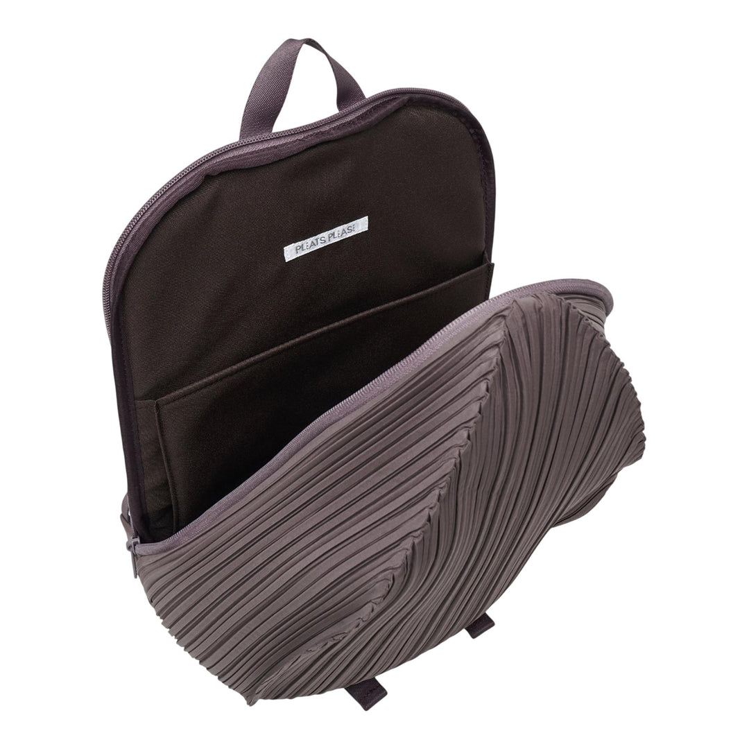 Club21 - PLEATS PLEASE ISSEY MIYAKE - Oval Pleats Backpack Bag - HANDBAGS - Brown