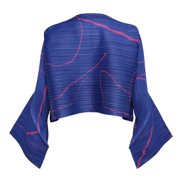 Club21 - PLEATS PLEASE ISSEY MIYAKE - Pause Cardigan - PLEATED CARDIGANS - Blue
