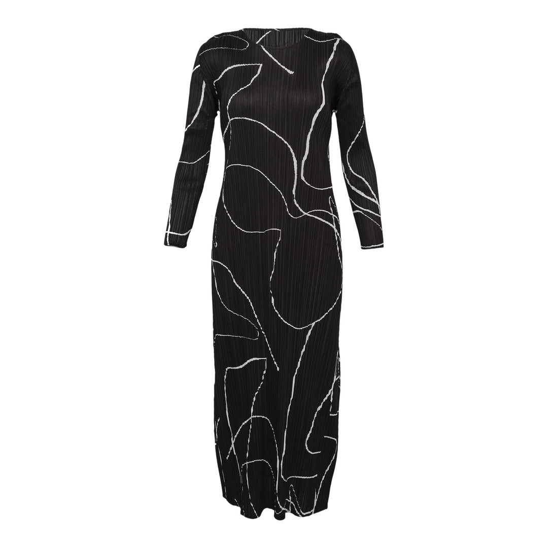 Club21 - PLEATS PLEASE ISSEY MIYAKE - Pause Dress - PLEATED DRESSES - Black