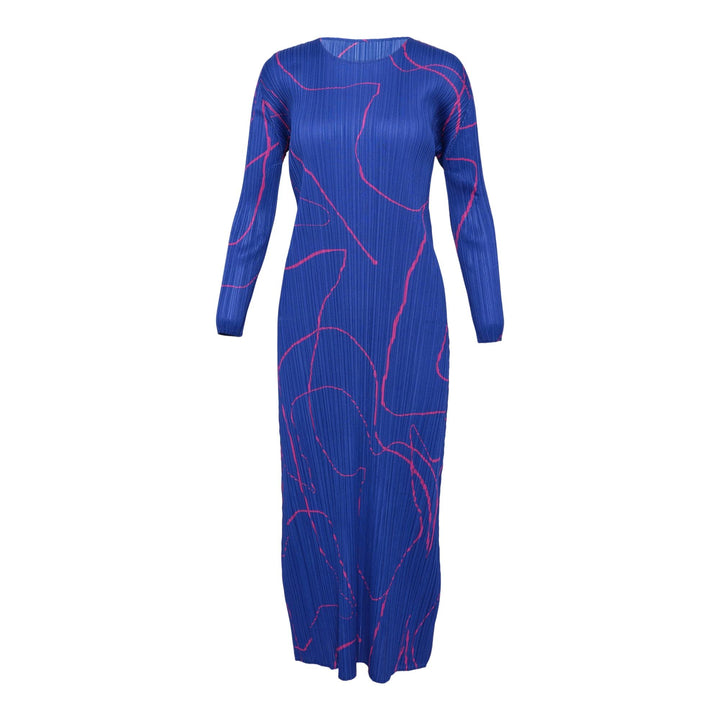 Club21 - PLEATS PLEASE ISSEY MIYAKE - Pause Dress - PLEATED DRESSES - Blue