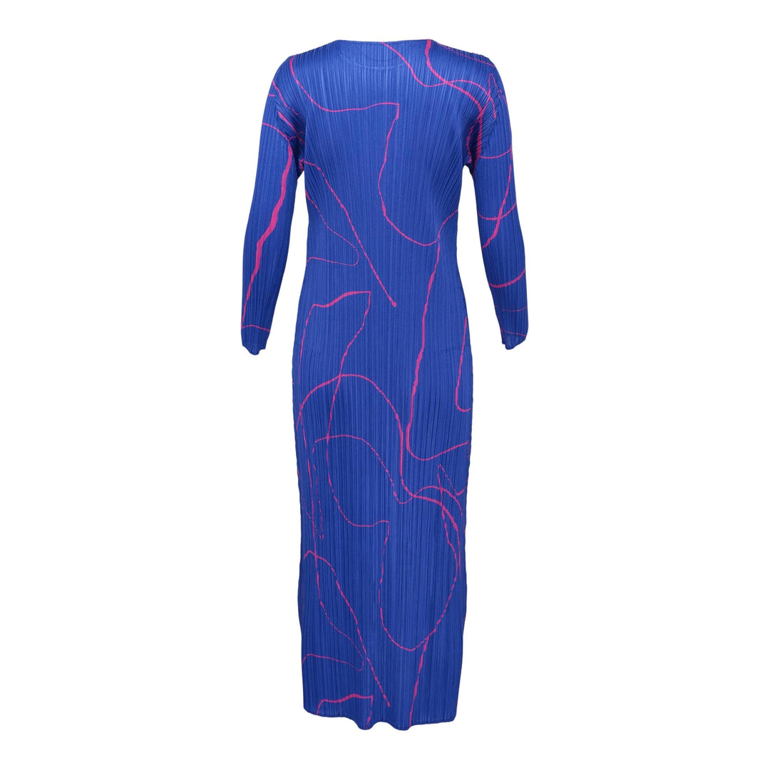 Club21 - PLEATS PLEASE ISSEY MIYAKE - Pause Dress - PLEATED DRESSES - Blue