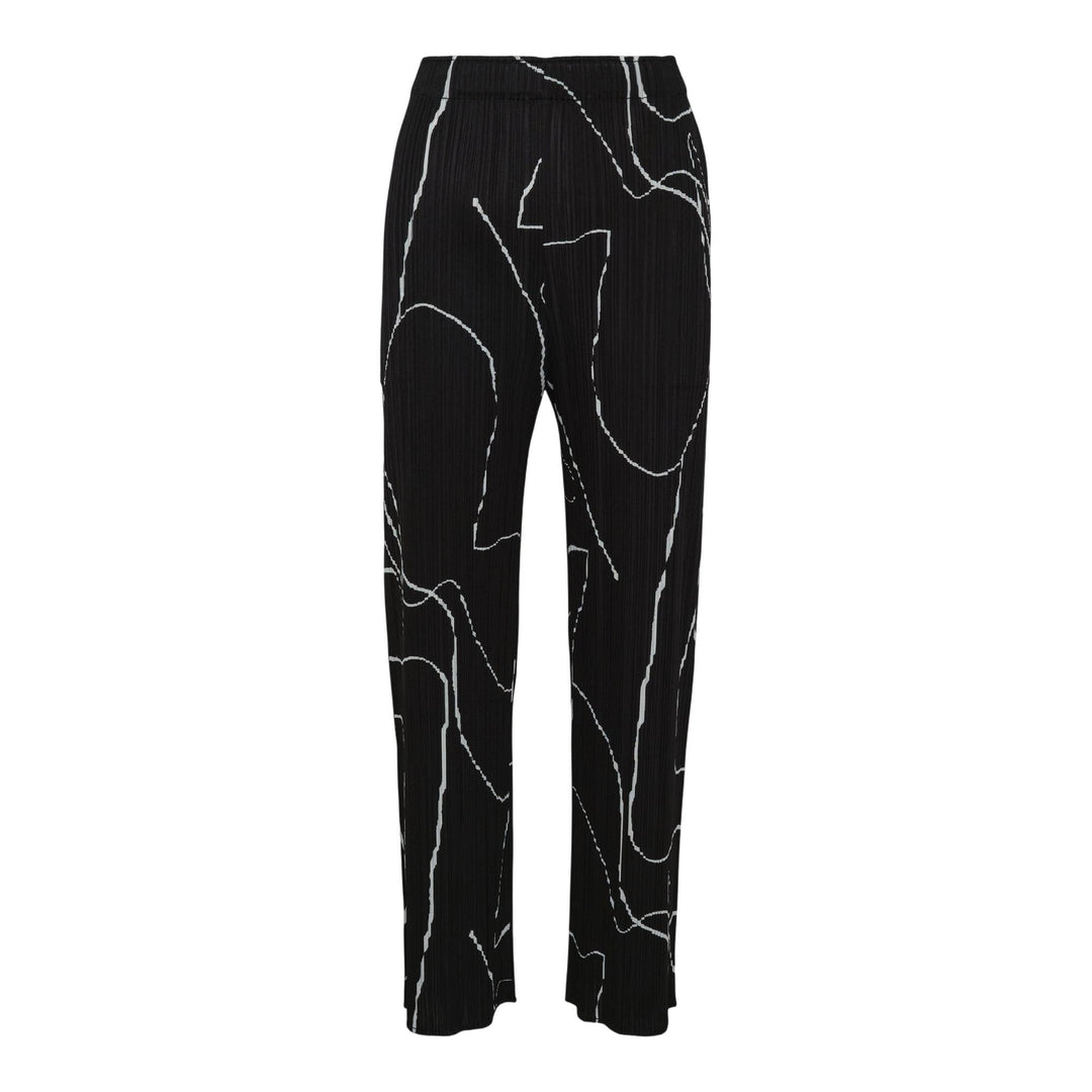 Club21 - PLEATS PLEASE ISSEY MIYAKE - Pause Pants - PLEATED PANTS - Black