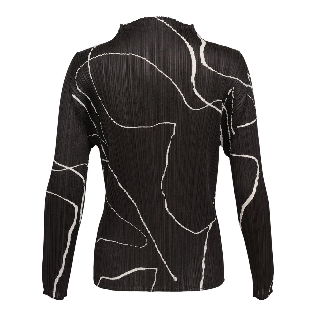 Club21 - PLEATS PLEASE ISSEY MIYAKE - Pause Shirt - PLEATED TOPS - Black