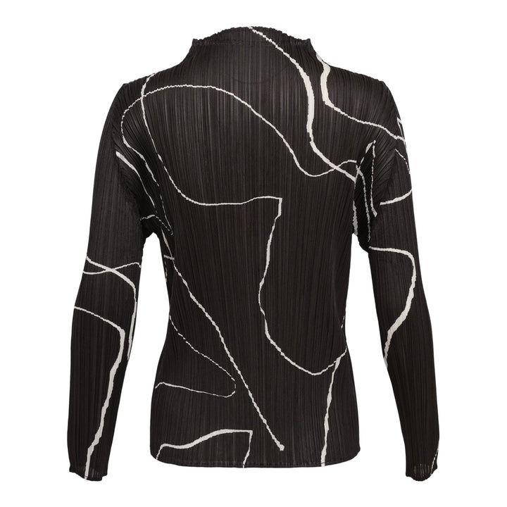 Club21 - PLEATS PLEASE ISSEY MIYAKE - Pause Shirt - PLEATED TOPS - Black