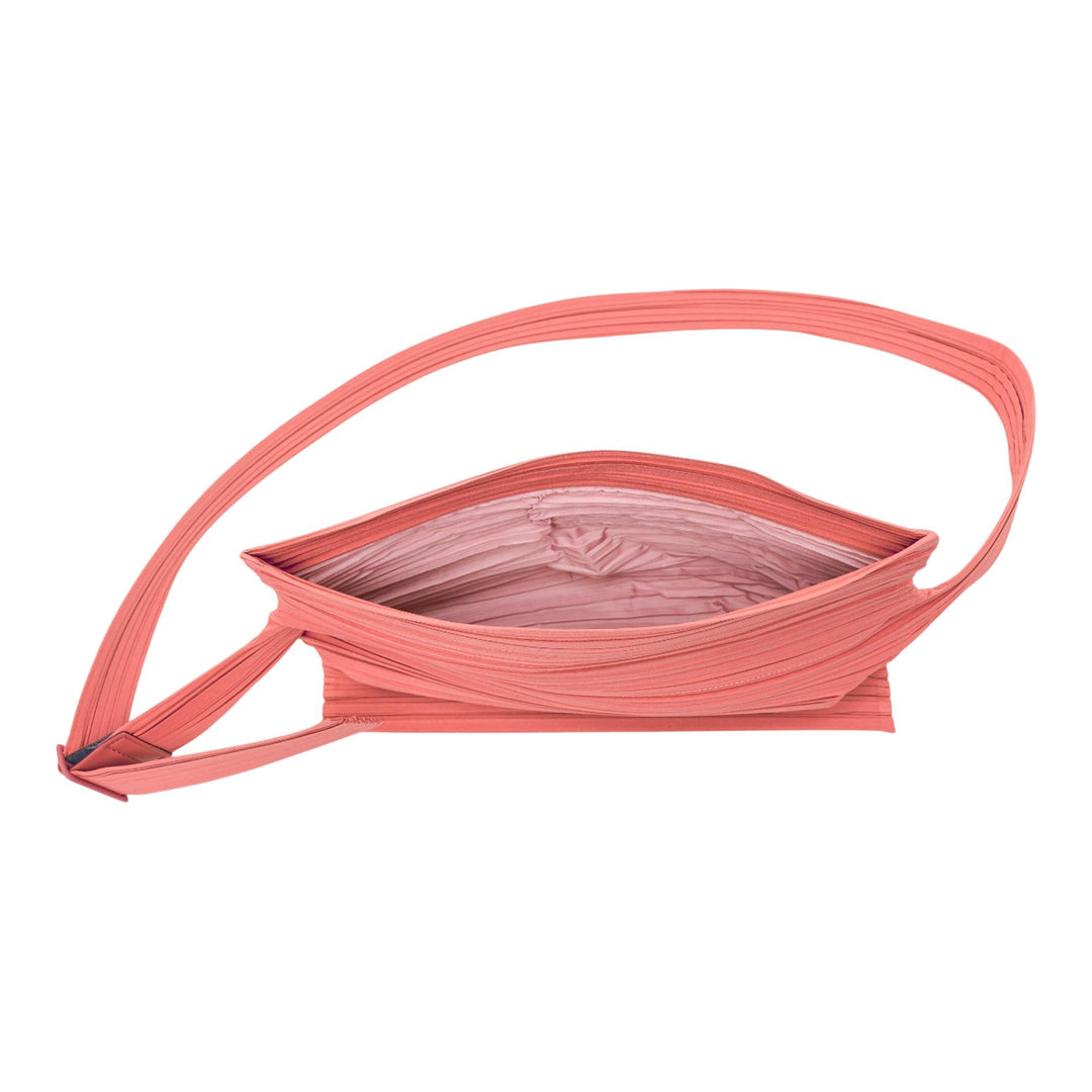 Club21 - PLEATS PLEASE ISSEY MIYAKE - Pleats Sacoche Bag - HANDBAGS - Coral Orange