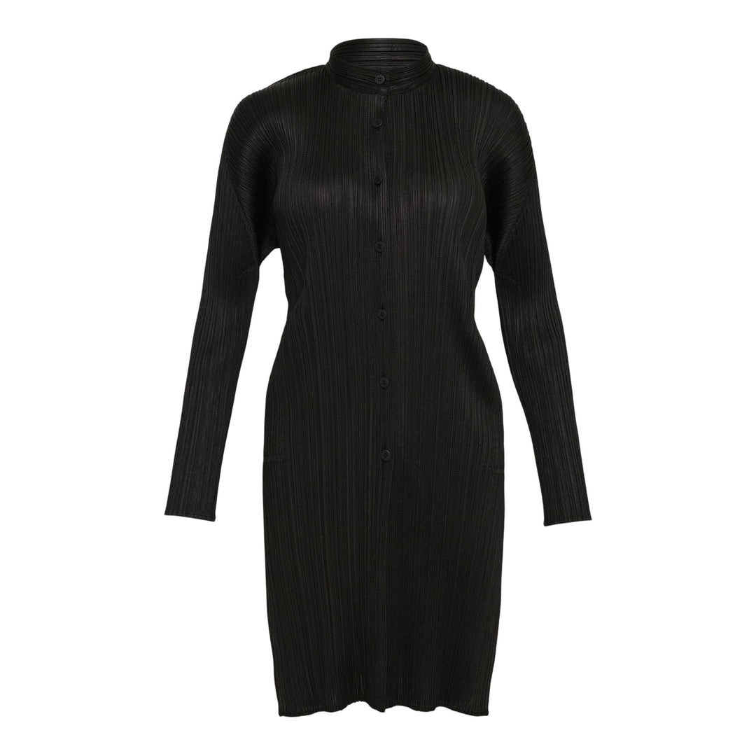 Club21 - PLEATS PLEASE ISSEY MIYAKE - Pleats Shirt - PLEATED SHIRT - Black
