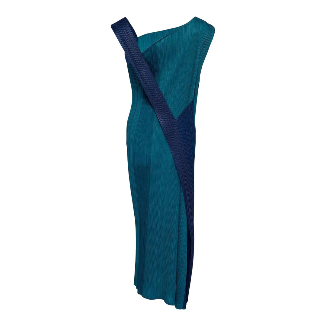 Club21 - PLEATS PLEASE ISSEY MIYAKE - Pointe Dress - PLEATED DRESSES - Peacock Blue
