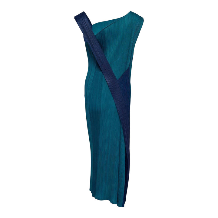 Club21 - PLEATS PLEASE ISSEY MIYAKE - Pointe Dress - PLEATED DRESSES - Peacock Blue