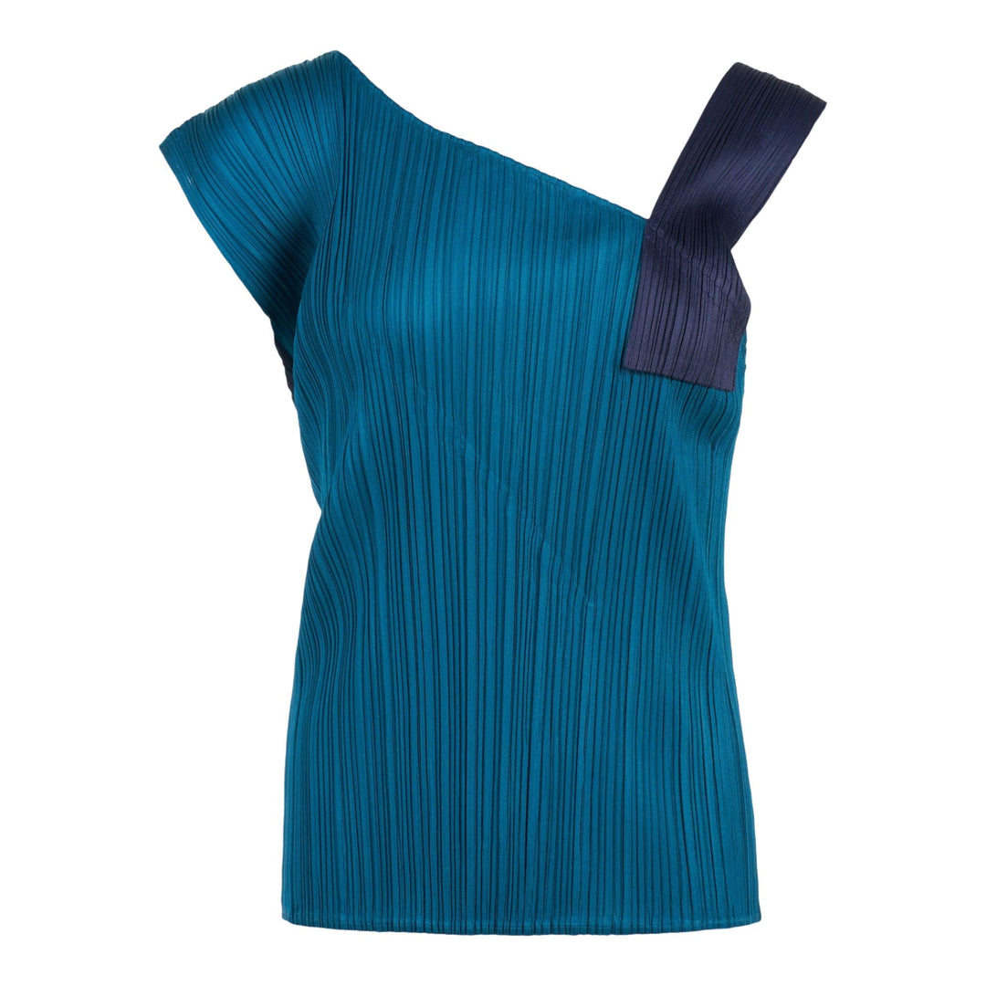 Club21 - PLEATS PLEASE ISSEY MIYAKE - Pointe Shirt - PLEATED SHIRT - Blue