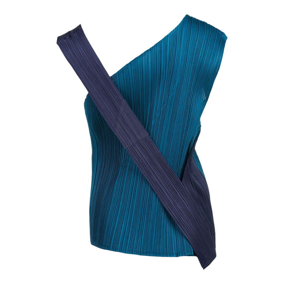 Club21 - PLEATS PLEASE ISSEY MIYAKE - Pointe Shirt - PLEATED SHIRT - Blue