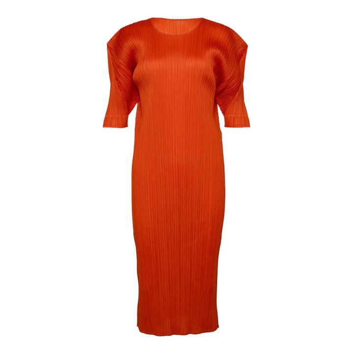 Random Pleats Dress