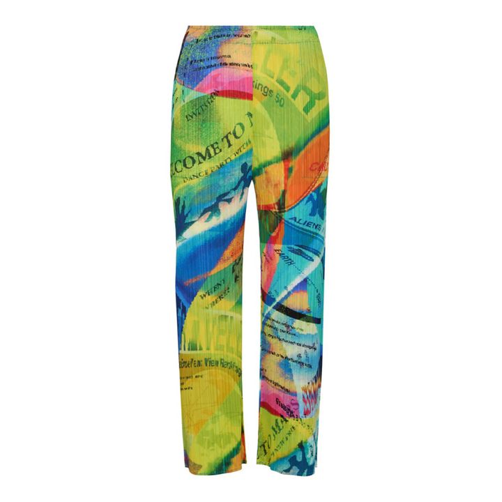 Random Pleats Voyager Pants