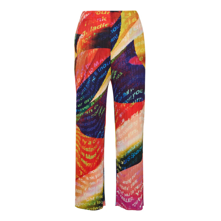 Random Pleats Voyager Pants