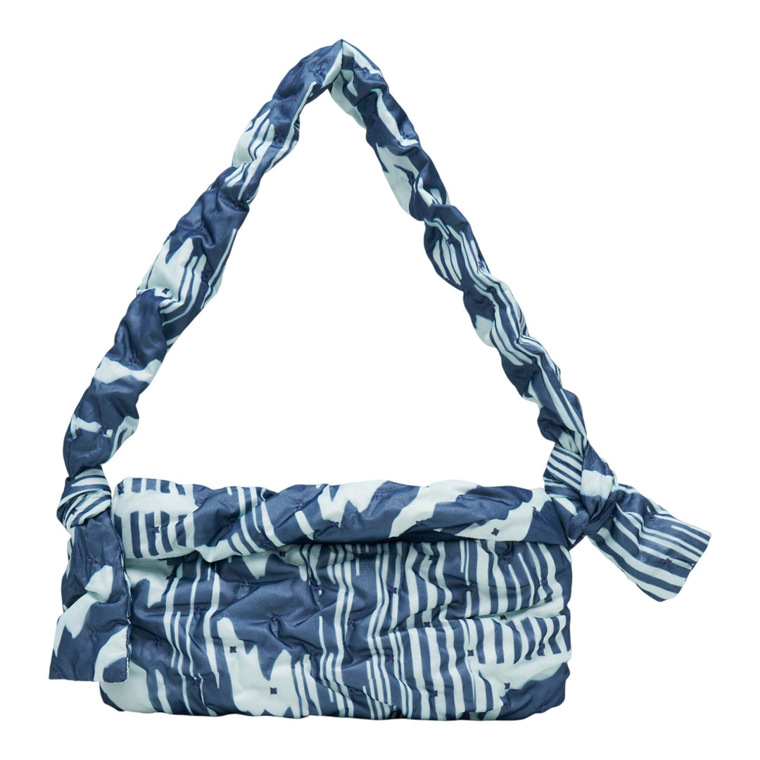 Club21 - PLEATS PLEASE ISSEY MIYAKE - Refraction Fluffy Bag - HANDBAGS - Grayish Navy
