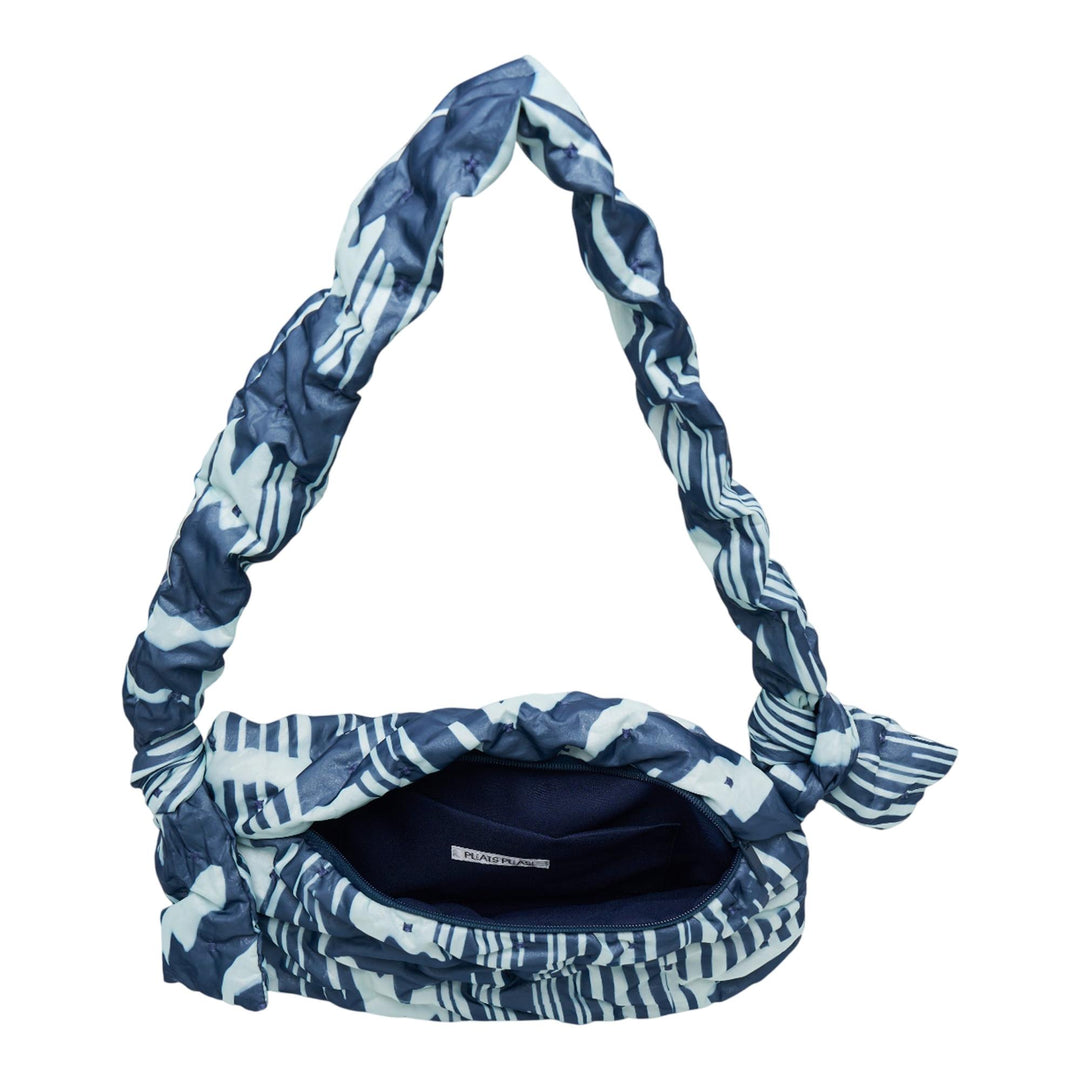 Club21 - PLEATS PLEASE ISSEY MIYAKE - Refraction Fluffy Bag - HANDBAGS - Grayish Navy
