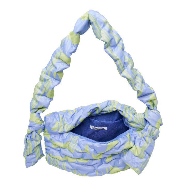 Club21 - PLEATS PLEASE ISSEY MIYAKE - Refraction Fluffy Bag - HANDBAGS - Light Blue