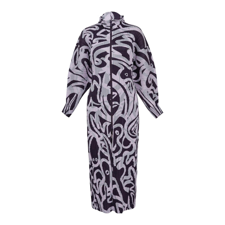 Club21 - PLEATS PLEASE ISSEY MIYAKE - Seeker Coat - PLEATED COATS - Light Purple