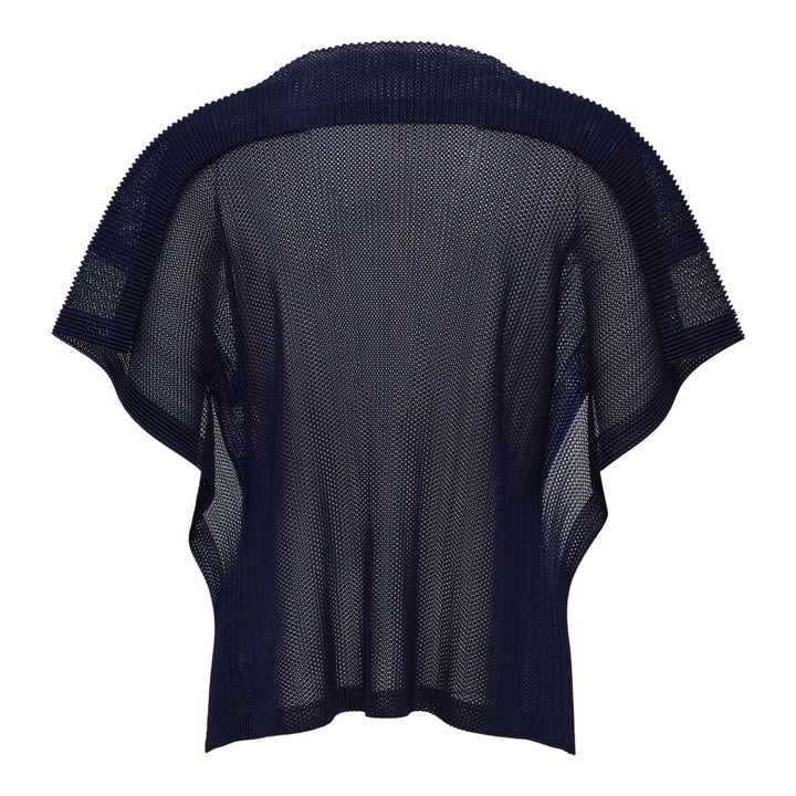 Club21 - PLEATS PLEASE ISSEY MIYAKE - Sheer Square Shirt - PLEATED TOPS - Blue